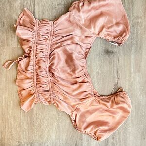 Elegant Pink Women's Intimate Top